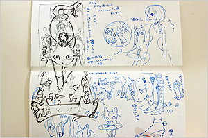 猫と少女インタビュー