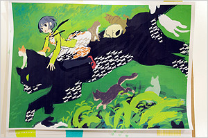 猫と少女インタビュー